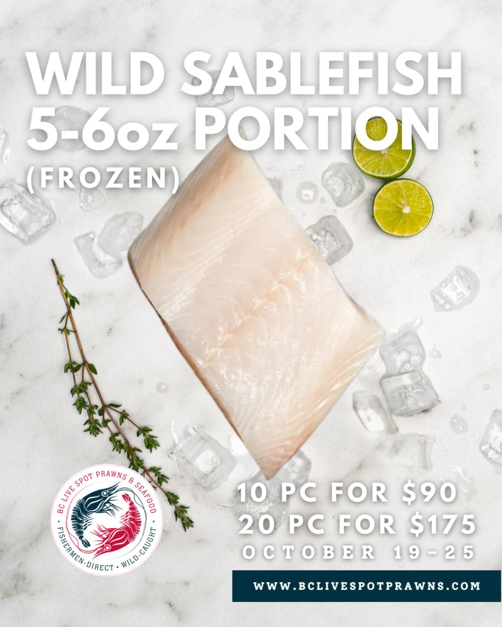 Fishermen Weekly Seafood Specials (October 19-25)