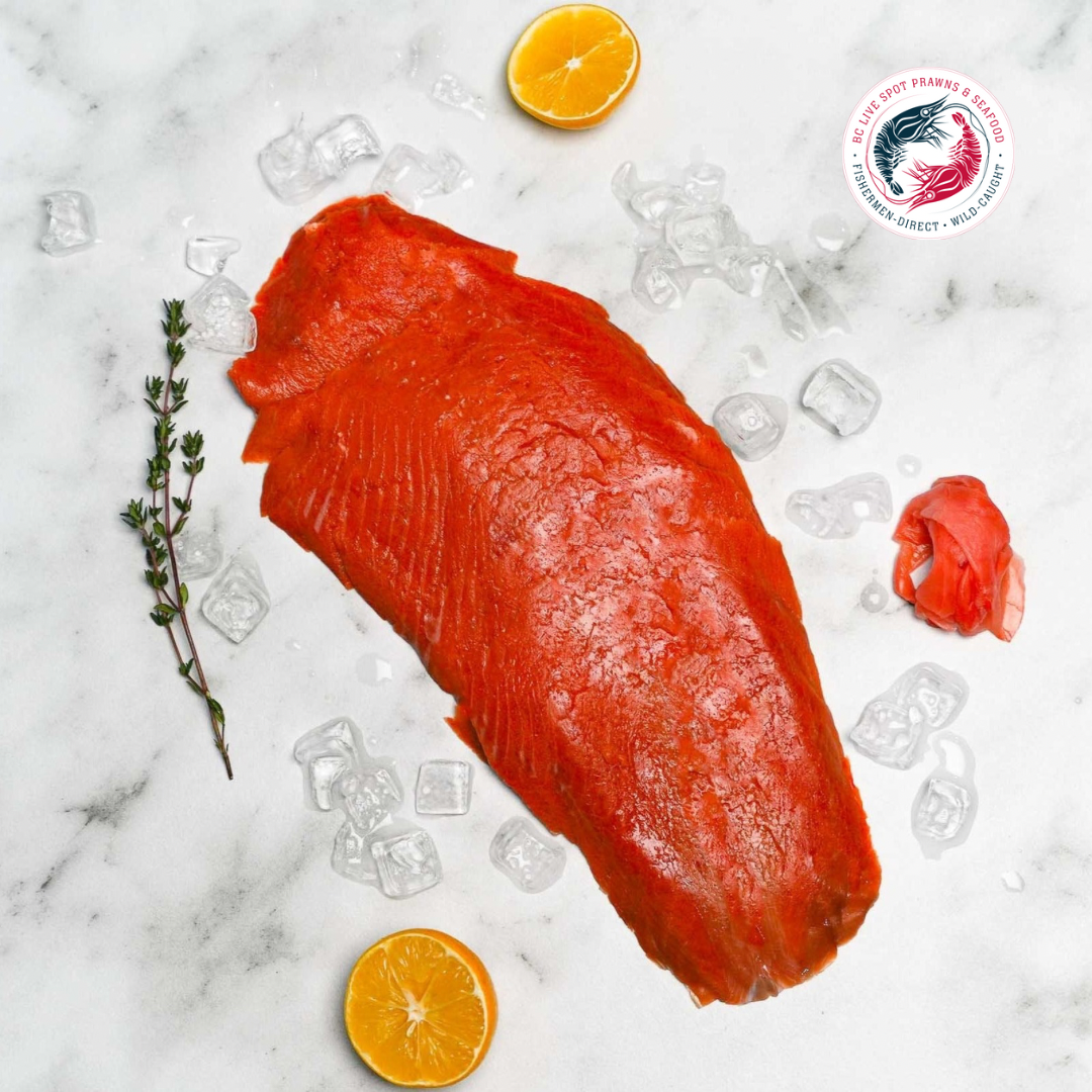 smoked wild sockeye lox