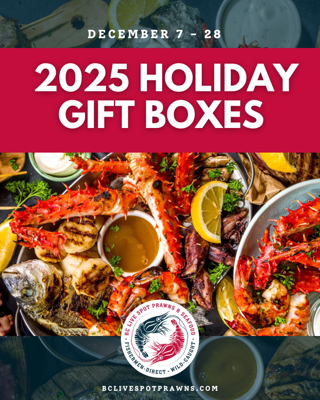 Fishermen Weekly Seafood Specials (December 7-28)