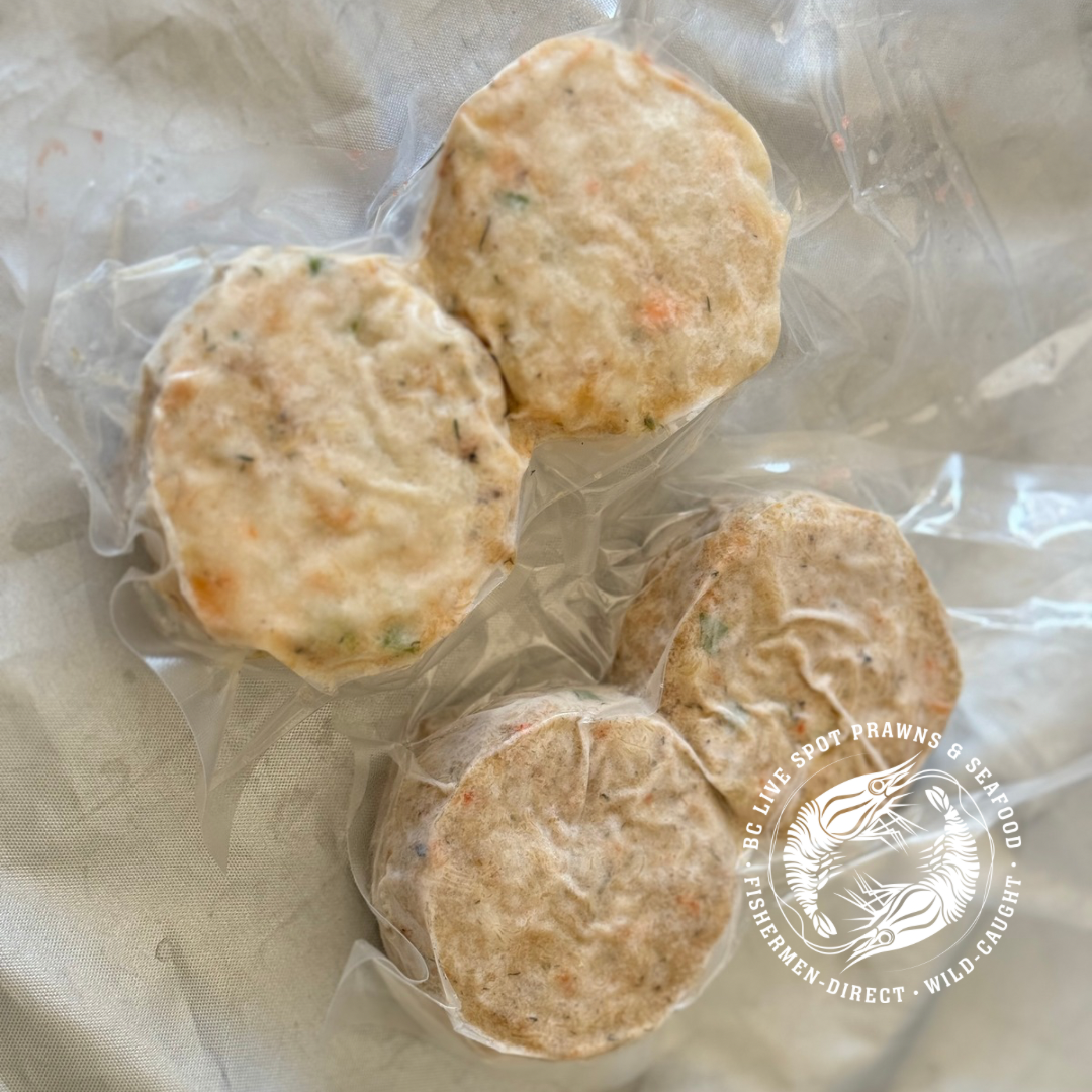 Frozen Crab Cakes - BC Live Spot Prawns & Seafood