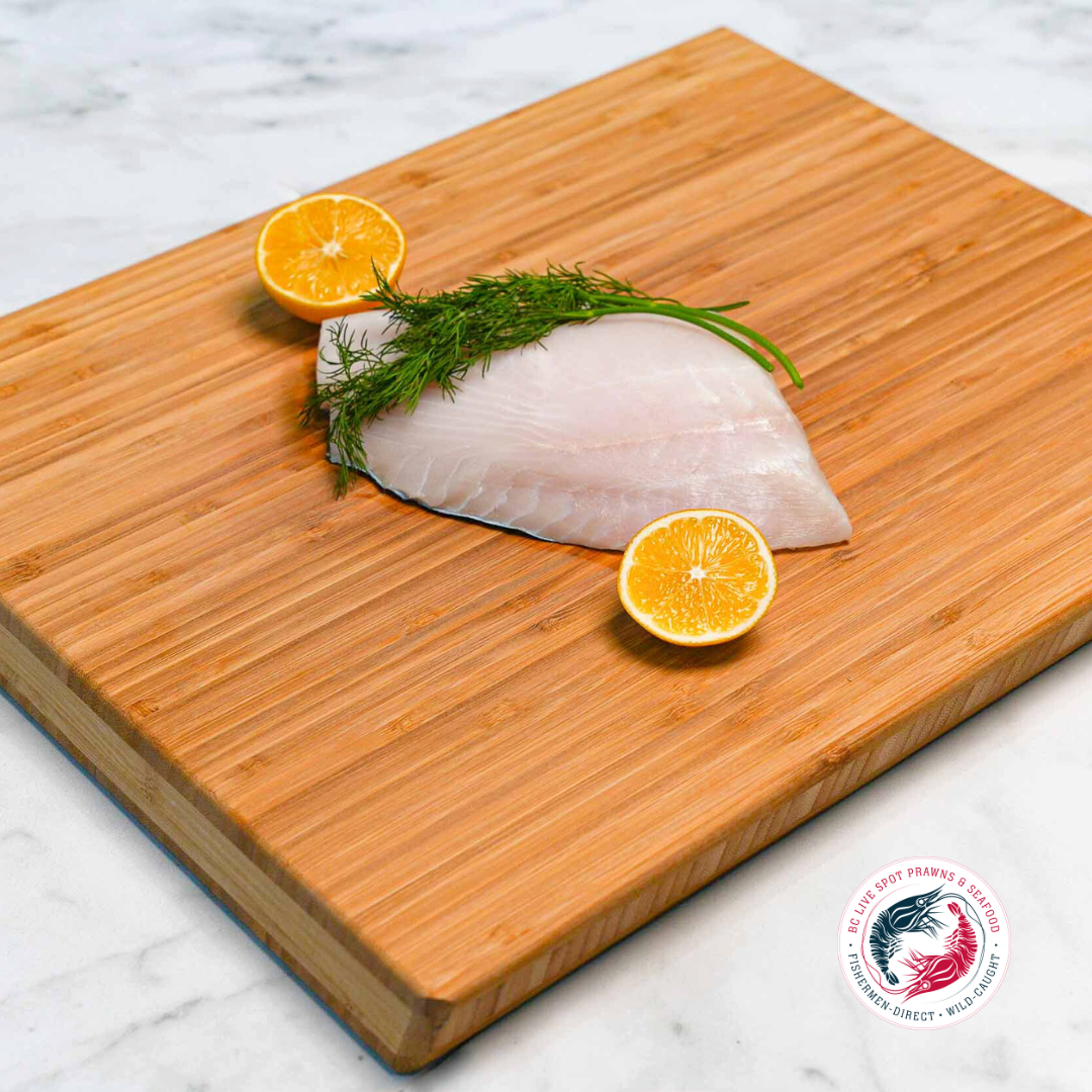 Wild Pacific Halibut - BC Live Spot Prawns & Seafood
