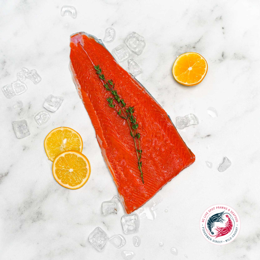 Wild Sockeye Salmon - BC Live Spot Prawns & Seafood