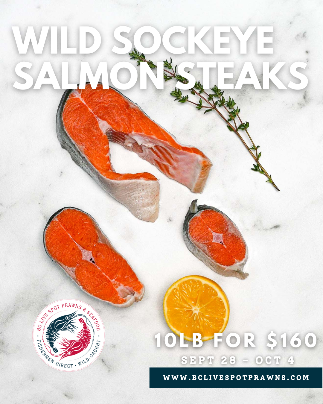 Fishermen Weekly Seafood Specials (September 28-Oct 4)