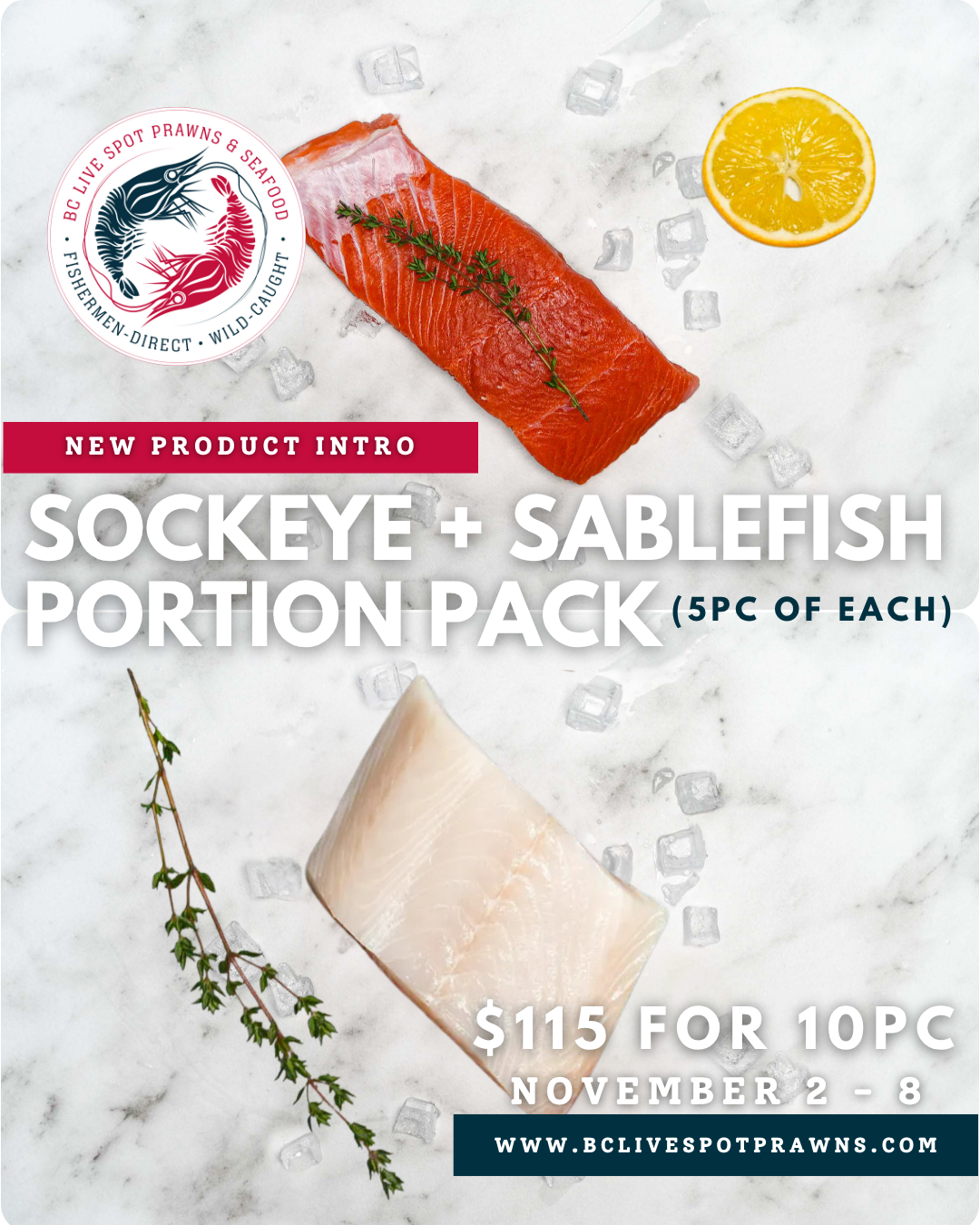 Fishermen Weekly Seafood Specials (Oct 26 - Nov 1)