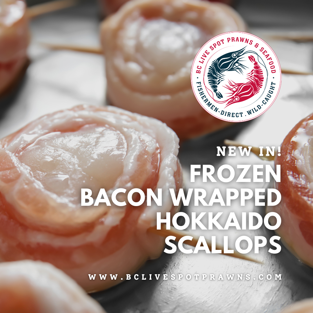 Bacon-Wrapped Hokkaido Scallops