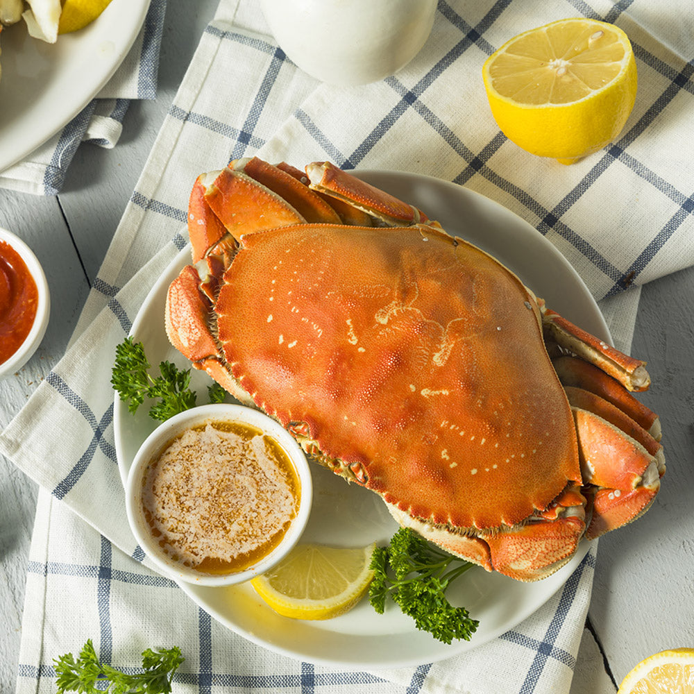 Buy Seafood: Dungeness Crab Clusters @ BC Live Spot Prawns & Seafood