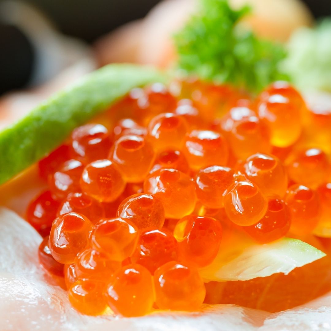Red Salmon Caviar (Ikura)