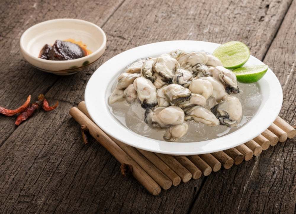 Buy Seafood: Shucked Fresh Oysters @ BC Live Spot Prawns & Seafood
