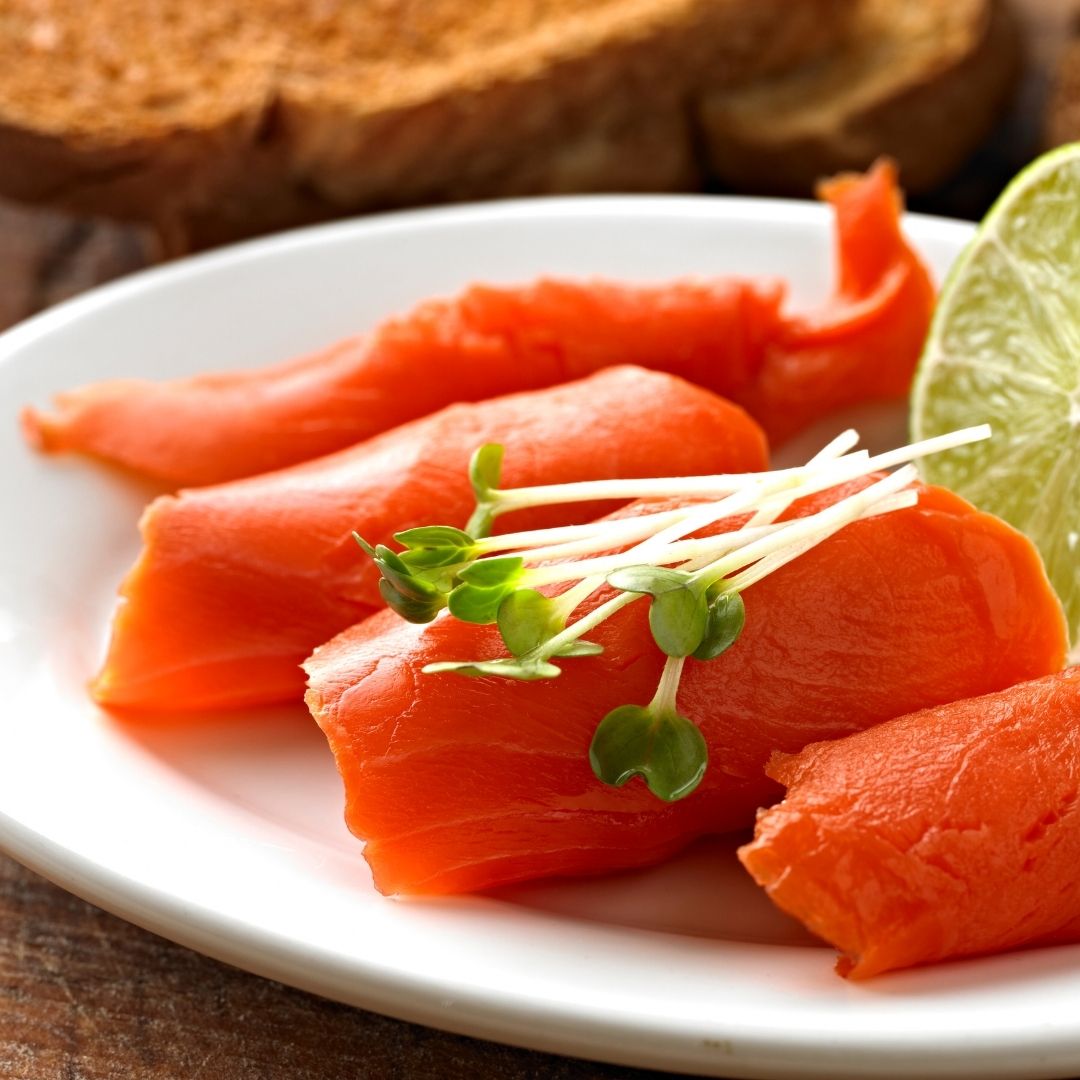 Smoked Wild Sockeye Salmon Lox