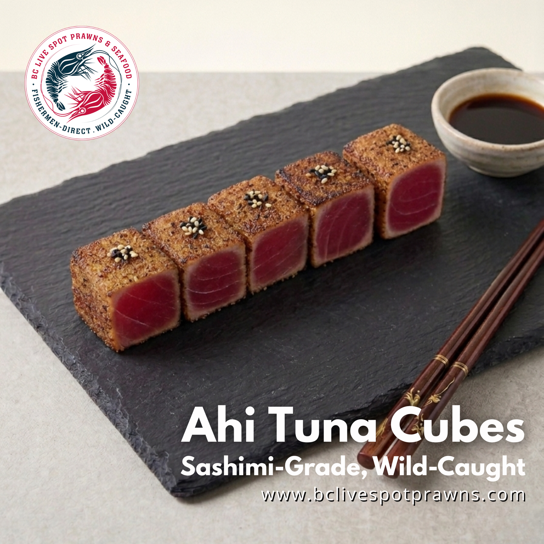 Ahi Tuna Cubes