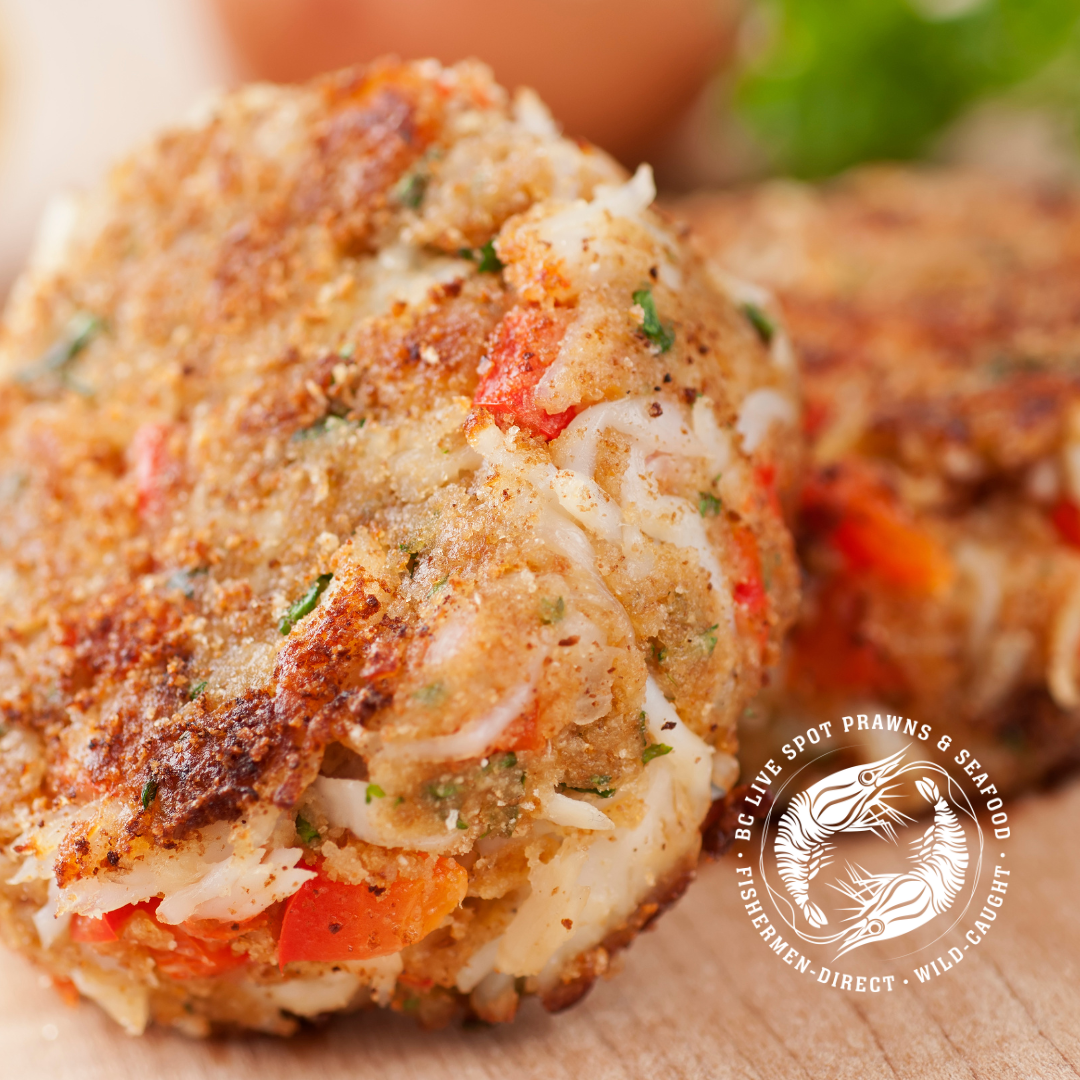 Frozen Crab Cakes: Buy Frozen Crab Cakes Online | BC Live Spot Prawns
